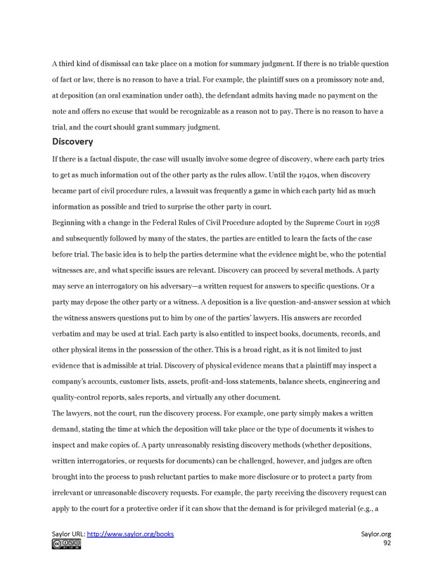 Business Law and the Legal Environment - Page 92
